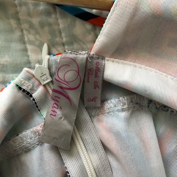 Amazing Multicolor Open Back Maxi - Picture 5 of 5